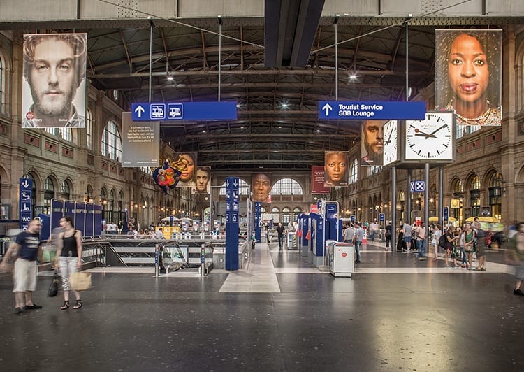 Switzers: An Art Installation Showcasing the 195 Nations of Switzerland