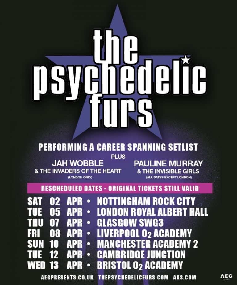 Live Review: The Psychedelic Furs // Manchester Academy 2, 10.04.2022