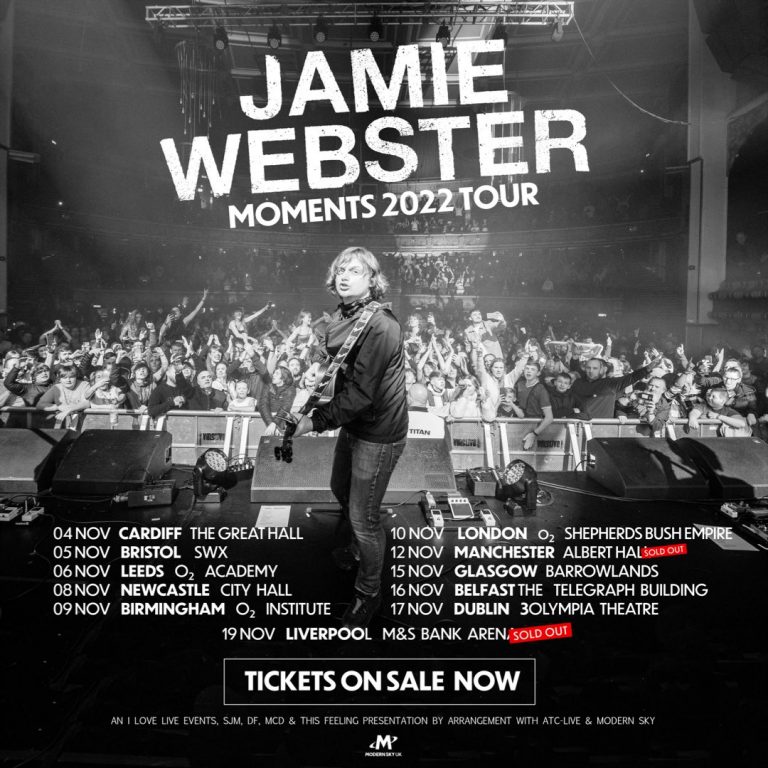 Live Review: Jamie Webster // Liverpool M & S Bank Arena, 19.11.22