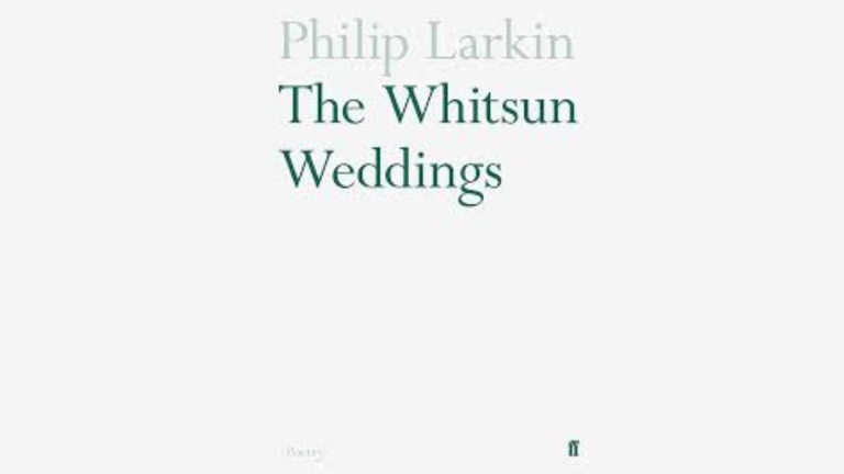 The Whitsun Weddings by Philip Larkin book cover in pale grey