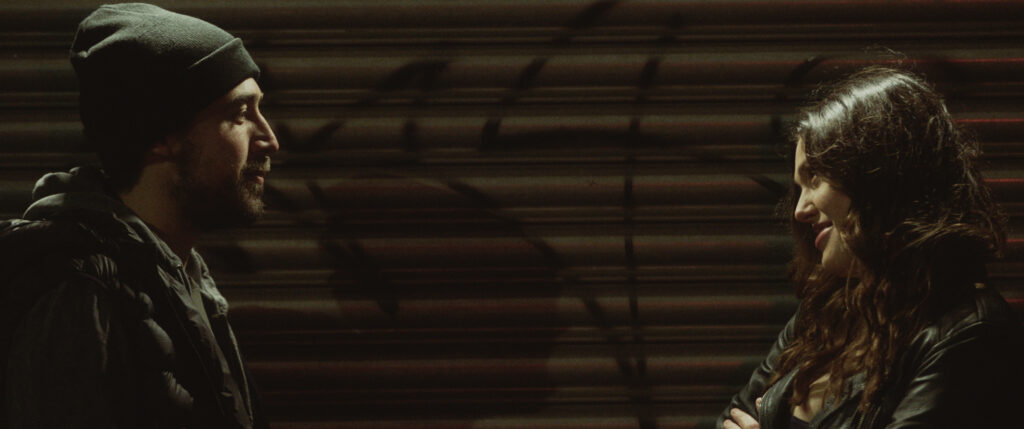 Joe Gill and Becky Bowe in TREADING WATER ©Bulldog Film Distribution