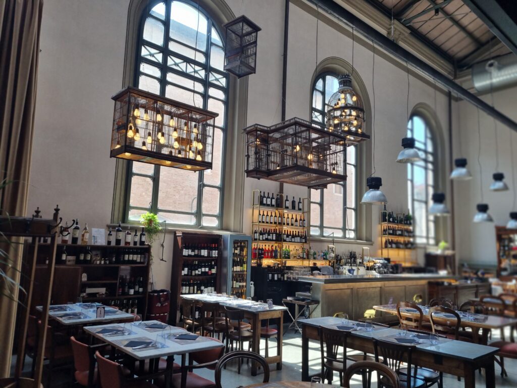 Stylish dining at Mercato Coperto. Photos by Penelope Johnson