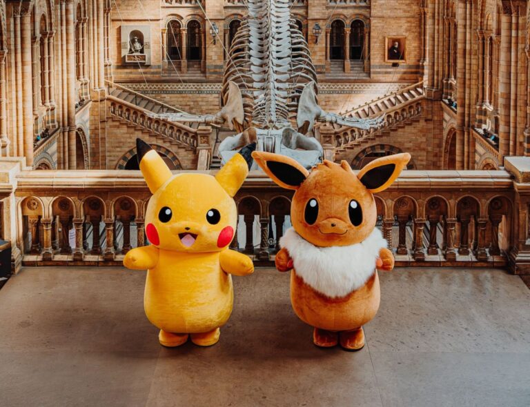 A Wild Collaboration Appeared! Pokémon Take Over The National History Museum!