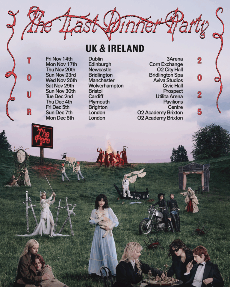 The Last Dinner Party Announce 35-Date Headline Tour Across UK, Europe and Australia