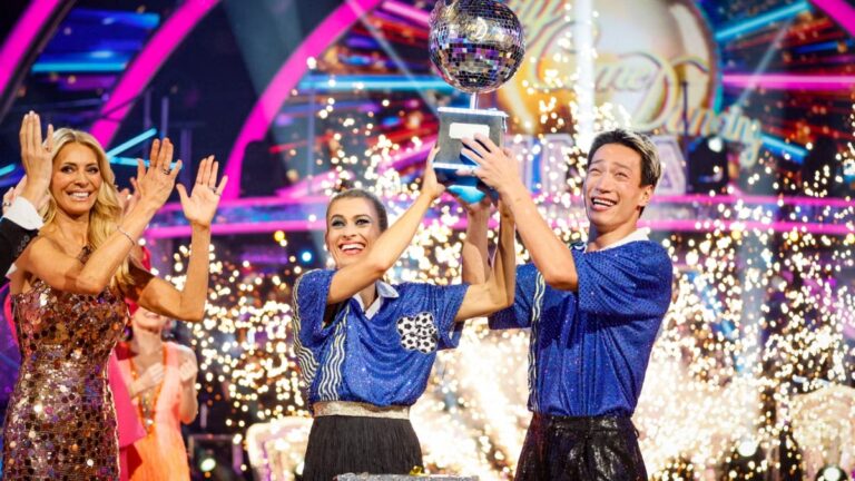 Karen Carney and Carlos Gu Take Home the Glitterball in Strictly Come Dancing Final