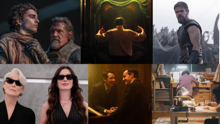 Dune: Part Three (2026) © Legendary Entertainment; Resurrection (2025) © Dangmai Films; The Odyssey (2026) © Universal Pictures; The Devil Wears Prada 2 (2026) © 20th Century Studios; The History of Sound (2025) © Mubi; Look Back (2026) © K2 Pictures