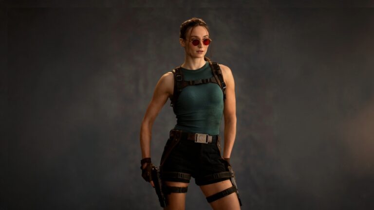 First Look at Sophie Turner in New ‘Tomb Raider’ TV Series